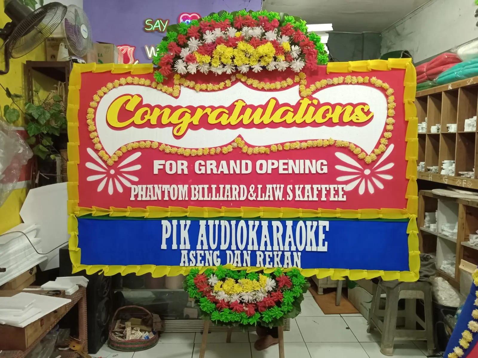 Bunga Papan Ucapan Selamat